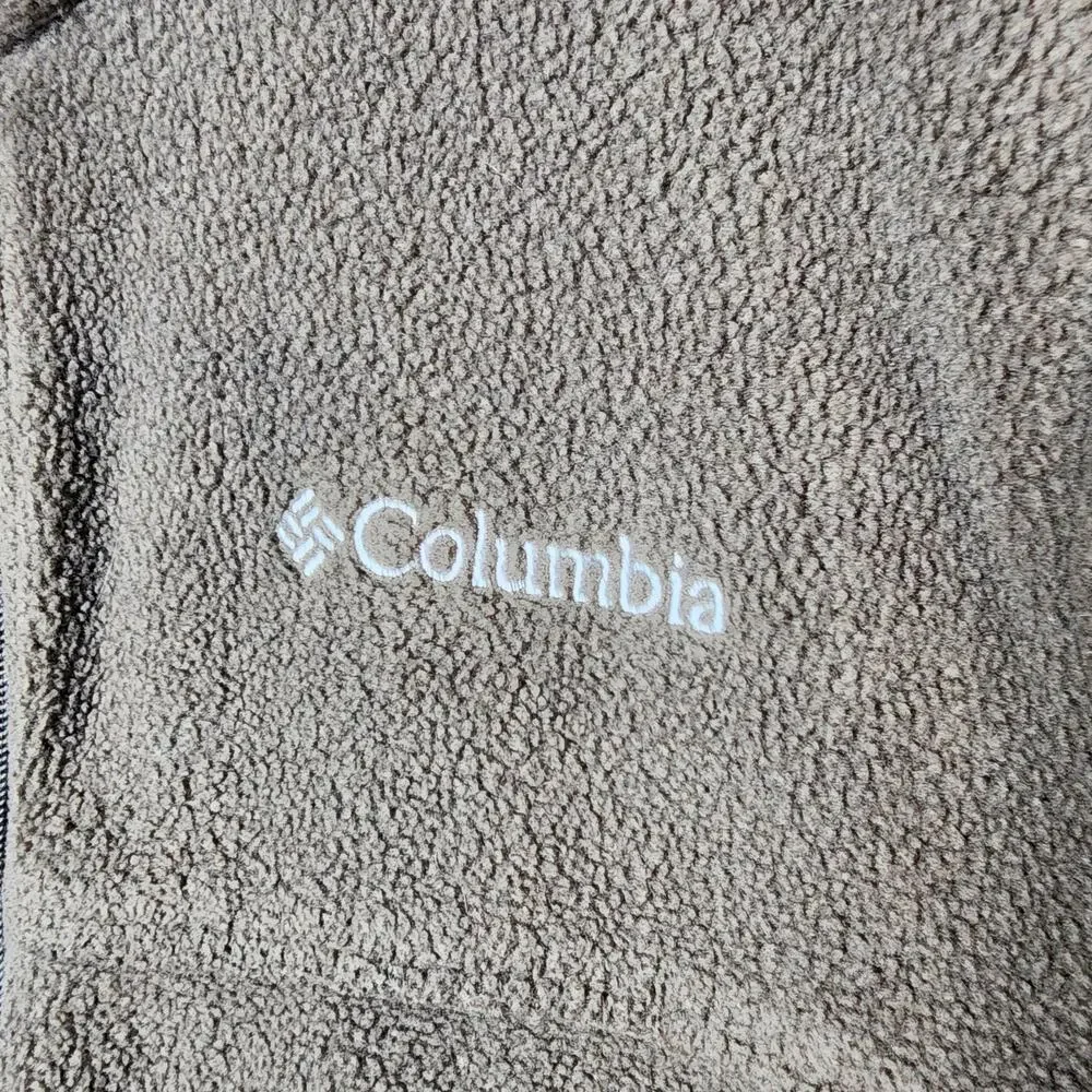 Columbia Youth Brown Full Zip Fleece Jacket | Youth 14/16